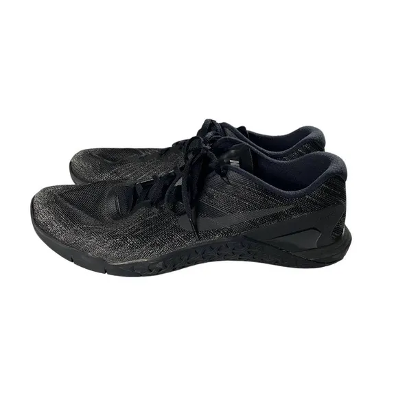 Nike Metcon 3 Black Running Shoes Men's 13