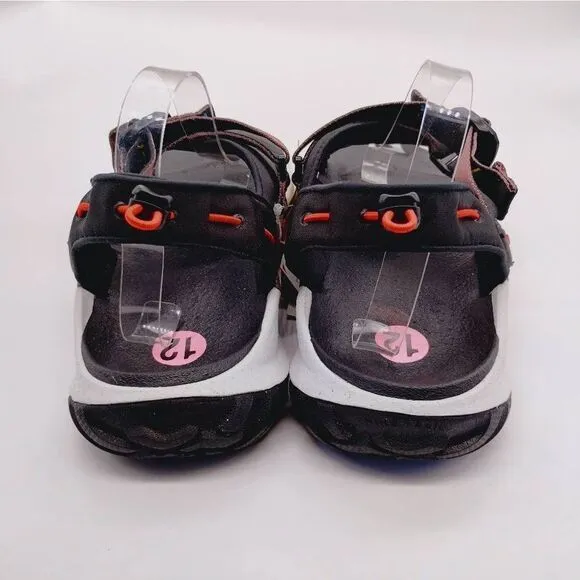 Nike Oneonta Next Nature Outdoor Trail Sandals Mens Size 12‎ Black White Red
