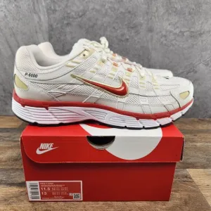 Nike P-6000 Size 11.5 Mens Phantom Dragon Red White Black Casual Shoes Sneakers