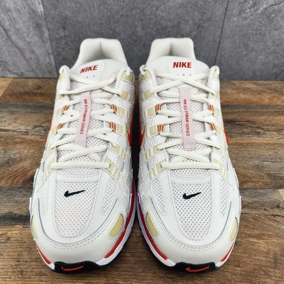 Nike P-6000 Size 11.5 Mens Phantom Dragon Red White Black Casual Shoes Sneakers