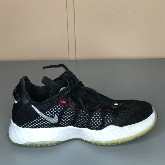 Nike PG Paul George Black Basketball Shoes Sneakers Mens 8.5 CD5079-01