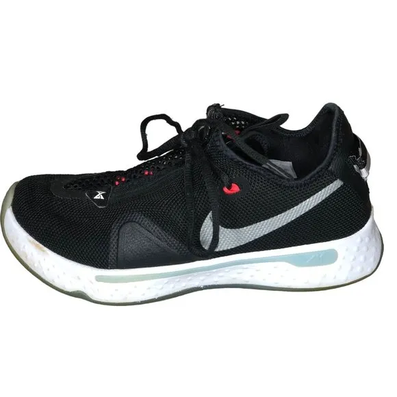 Nike PG Paul George Black Basketball Shoes Sneakers Mens 8.5 CD5079-01