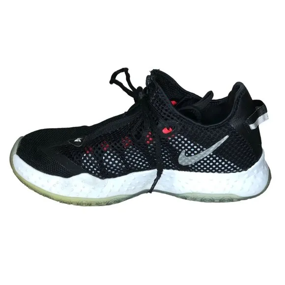 Nike PG Paul George Black Basketball Shoes Sneakers Mens 8.5 CD5079-01