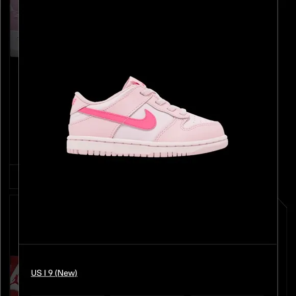 Nike Pink and Red Sneakers