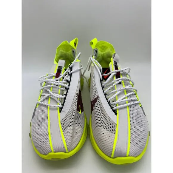 Nike React ISPA Sneakers Platinum Volt Running Shoes CT2692 002 Men's Size 10
