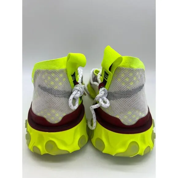 Nike React ISPA Sneakers Platinum Volt Running Shoes CT2692 002 Men's Size 10