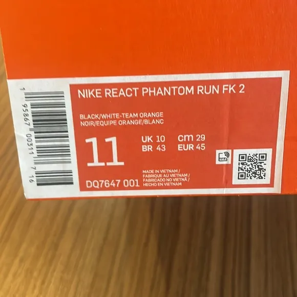 Nike React Phantom Run FK 2
