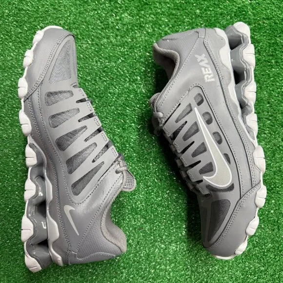 Nike Reax 8 TR Grey Mens Running Shoes 621716-010 VNDS Sz 7