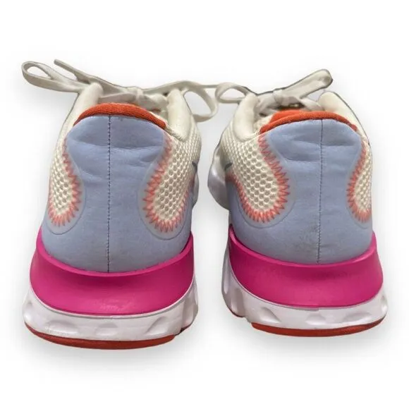 Nike Renew Running Shoes Pink Blue White Cw7436-100 Women's Size 10.5W