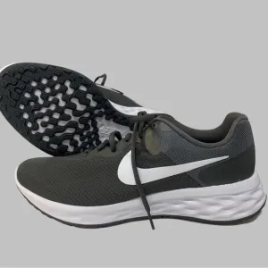 Nike Revolution 6 NN Iron Grey/White Men's Running Shoes-Size 11.5 NWOB