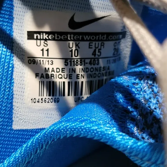 Nike Roshe Run Phantom Blue Size 11