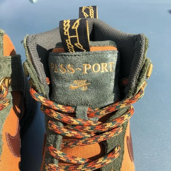 Nike Sb Dunk High Pass Port Work Boots Size 7.5