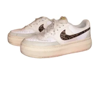 Nike Shoes | Court Vision Alta Women’s Lace Up Tennis Shoes 🌸