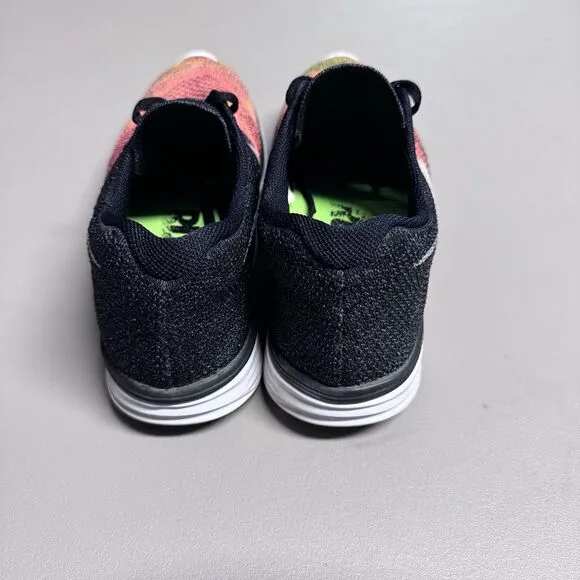 Nike Shoes Men's US 12 Multicolor Flyknit Lunar‎ 3 Athletic Running Sneakers Gym