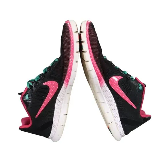 Nike Shoes Womens 8 Athletic Trainers Free 3.0 Advantage Running Sneaker Black