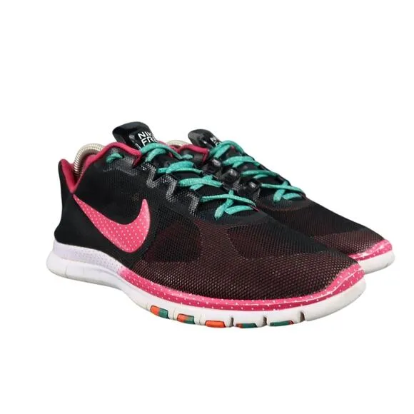 Nike Shoes Womens 8 Athletic Trainers Free 3.0 Advantage Running Sneaker Black