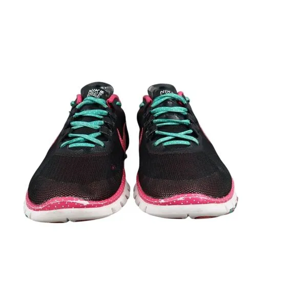 Nike Shoes Womens 8 Athletic Trainers Free 3.0 Advantage Running Sneaker Black
