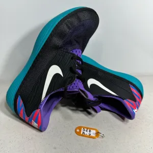 Nike Solarsoft Moccasin 555301-015 Black Purple Running Shoes Men's Size 7