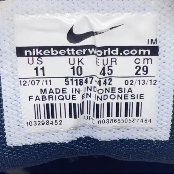 Nike Suketo Obsidian Sneakers.