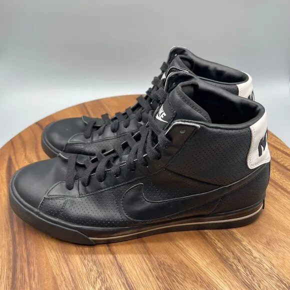 Nike Sweet Classic High Shoes Mens Size 10.5 Black Casual Basketball Sneakers