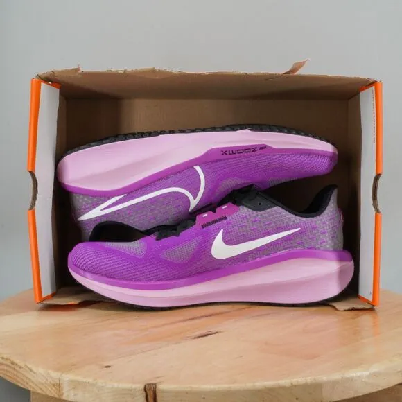 Nike Vomero 17 Mens Size 11.5 Shoes Hyper Violet Running Sneakers ZoomX NEW