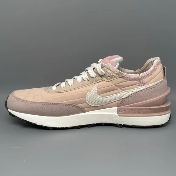 Nike Waffle One Next Nature Pink Running Shoes DO4661-211 Women's Sz 8.5 NEW!