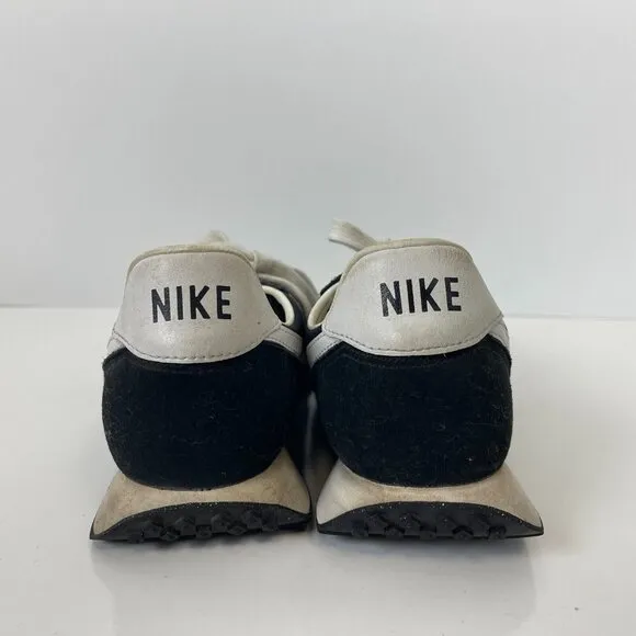 Nike  Waffle Trainer 2 Running Shoes Black White Kids Size 6.5Y