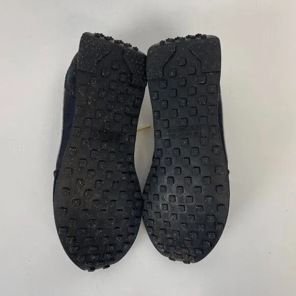 Nike  Waffle Trainer 2 Running Shoes Black White Kids Size 6.5Y