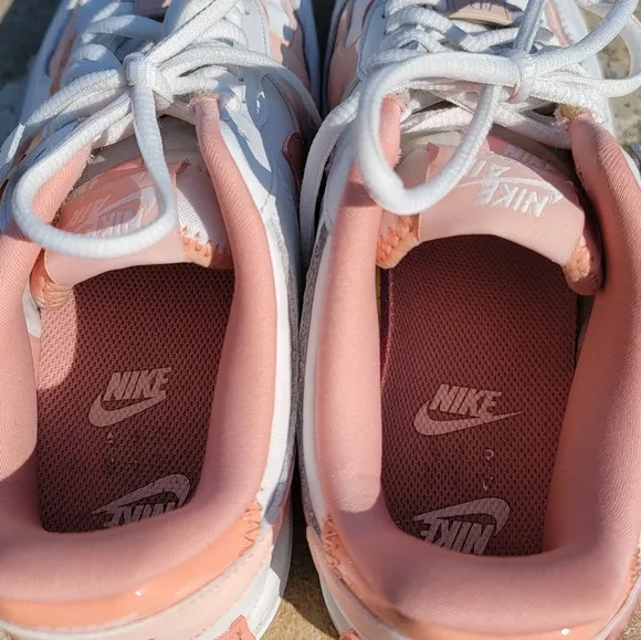 Nike Womens Air Force 1 Shadow In Washed Coral Size 8
