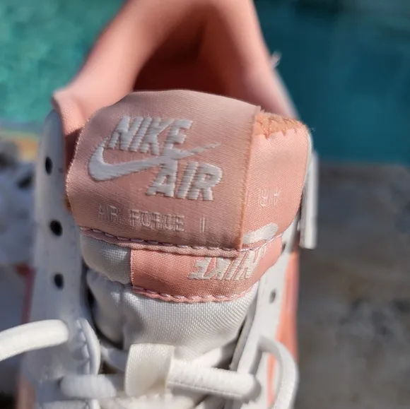 Nike Womens Air Force 1 Shadow In Washed Coral Size 8