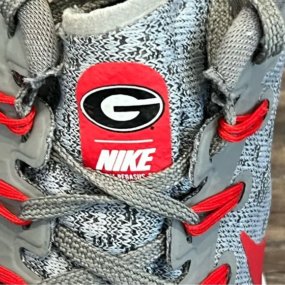 Nike Women’s‎ Gray/Red Georgia Bulldogs Air Zoom Pegasus 36 Running Shoes Sz 8.5