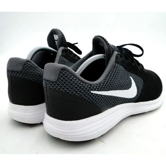 Nike Womens Revolution 3 819302-001 Black Running Shoes Sneakers Size 11W