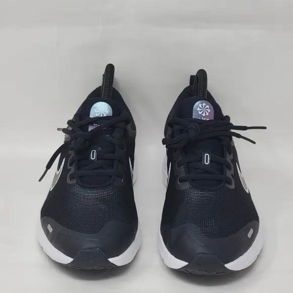 Nike Youth Size 6Y Downshifter 12 Running Shoes DM4194-003 Black White New