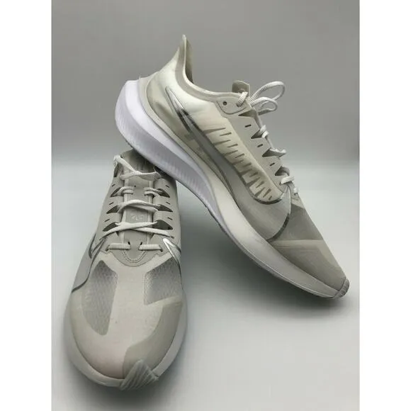 Nike Zoom Gravity Platinum Tint BQ3202-008 Men Athletic Running Shoes Size 10.5