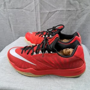 Nike Zoom Run The One 653636-600 Red Grey Blk Running Shoes Sneaker Mens 13