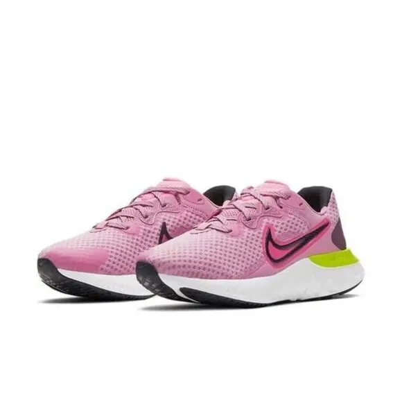 Nike Renew Run 2 CU3505-601 Sneakers Women's Elemental Pink Running Shoes TF1215