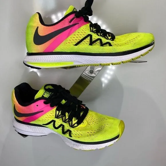 Nike Zoom Winflo 3 844742-999 Fluorescent Sz 7,5