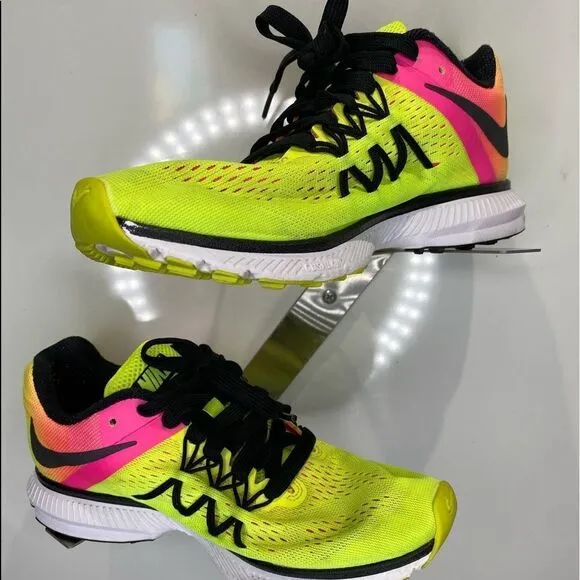 Nike Zoom Winflo 3 844742-999 Fluorescent Sz 7,5