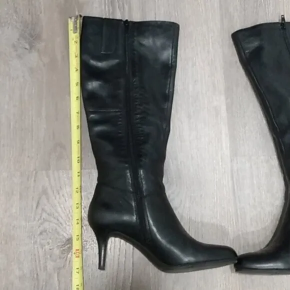 Nine West, Leather Knee High Boots