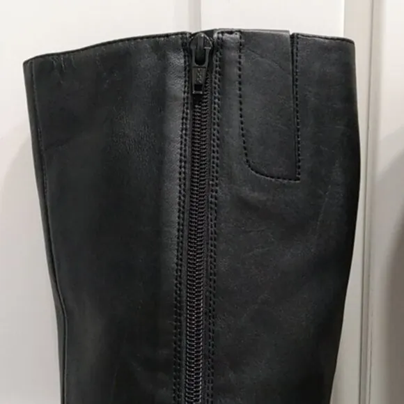 Nine West, Leather Knee High Boots