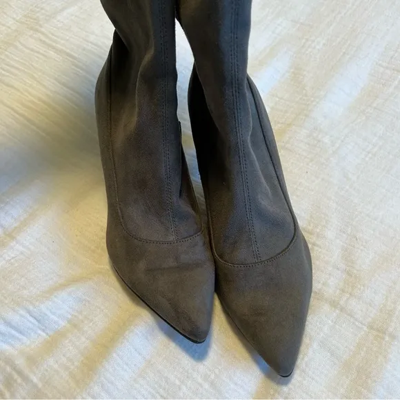 NINE WEST Suede Leather knee high boots, 6