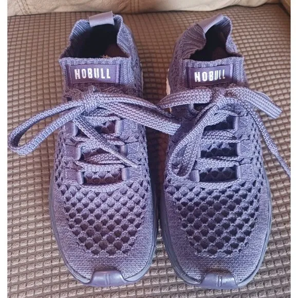 Nobull Allday Knit Runner Running Shoes Nightshade Purple Women's 7 Men’s 5.5