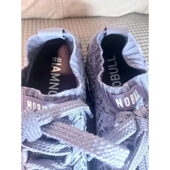 Nobull Allday Knit Runner Running Shoes Nightshade Purple Women's 7 Men’s 5.5