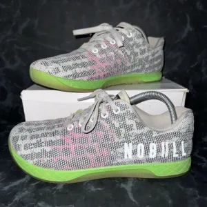 NOBULL Eramo Art Work Trainer Trainers Shoes Unisex Men 9.5 Women 11 Gray