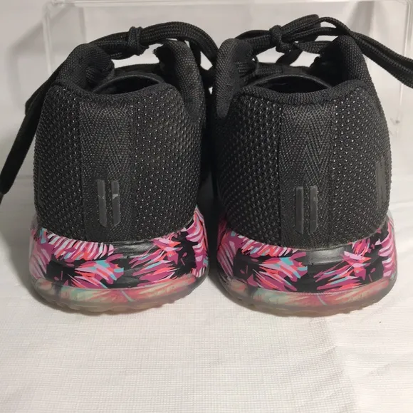 NOBULL Midnight Palm Shoes Sneakers Black Floral CrossFit No Bull Size 6