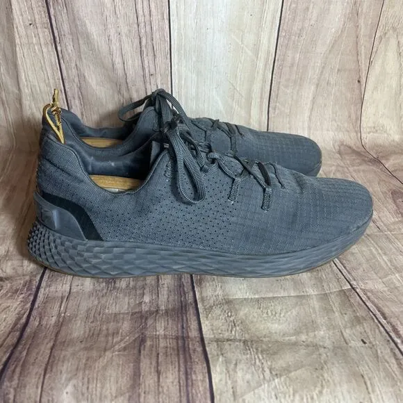 NoBull Ripstop Low Top Lace Up Gray Crossfit Training Running Shoes US Men's 13