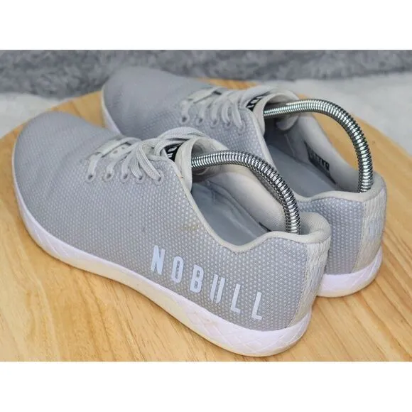 Nobull Unisex Trainer Gray Casual Shoes Sneakers Size M‎ 7.5 W 9