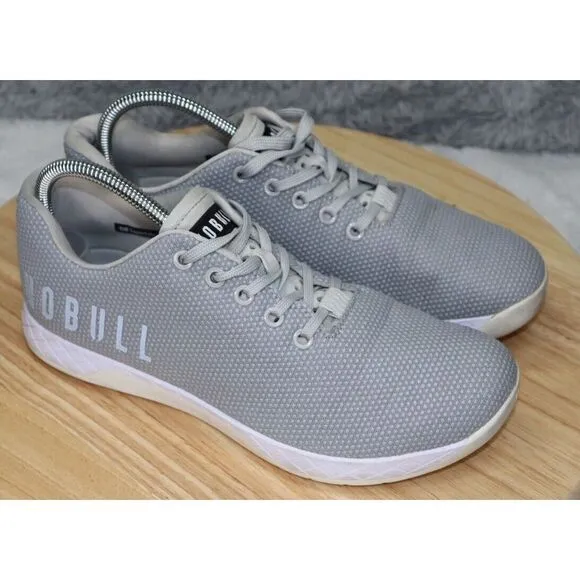 Nobull Unisex Trainer Gray Casual Shoes Sneakers Size M‎ 7.5 W 9