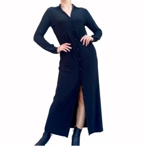 NORMA KAMALI WOMEN’S BLACK DRESS