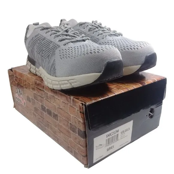 NORTIV 8 Men's Composite Toe Work Shoes Lightweight Slip Resistant Size 10.5